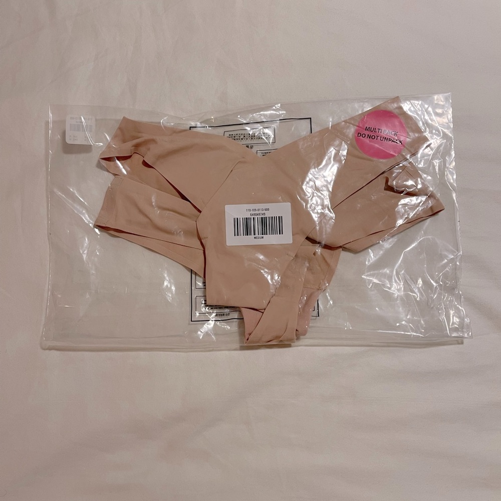 NEW Abercrombie & Fitch nude thongs